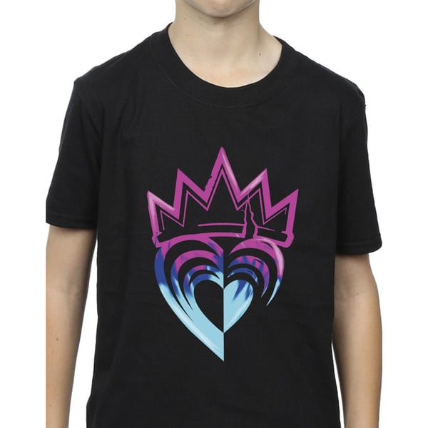 Disney Boys Descendants Pink Crown T-Shirt