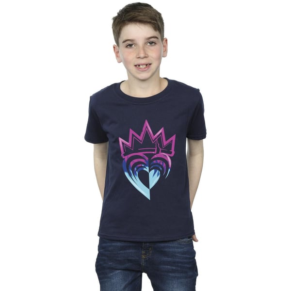 Disney Boys Descendants Pink Crown T-Shirt