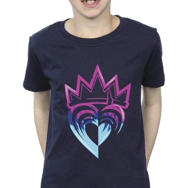 Disney Boys Descendants Pink Crown T-Shirt