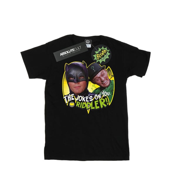 DC Comics Mens Batman TV Series The Riddler Joke T-Shirt