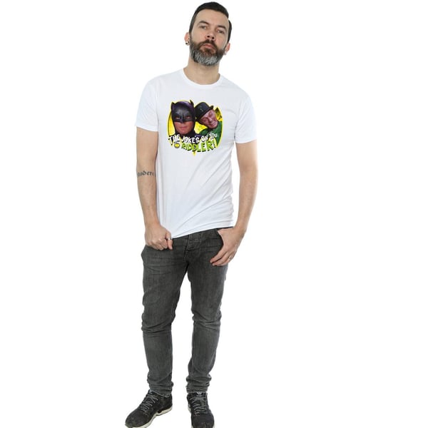DC Comics miesten Batman TV-sarjan Arvuuttaja-vitsipaita