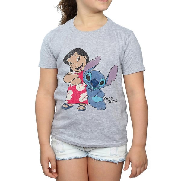 Lilo & Stitch tyttöjen klassinen T-paita