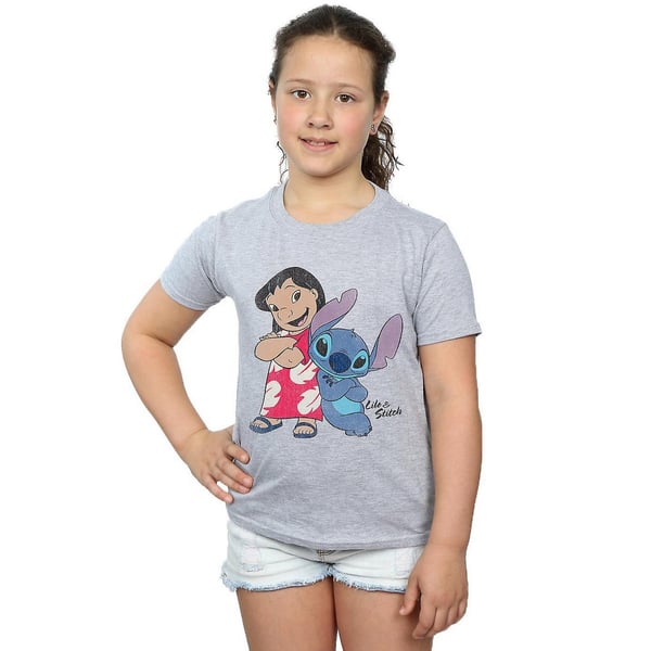 Lilo & Stitch tyttöjen klassinen T-paita