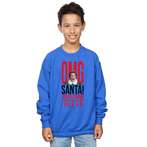 Elf Boys OMG Santa I Know Him Sweatshirt