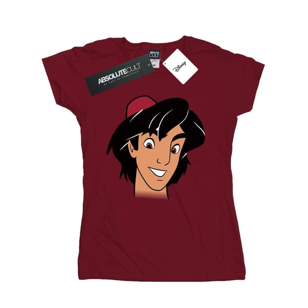 Disney Womens/Ladies Aladdin Headshot Cotton T-Shirt