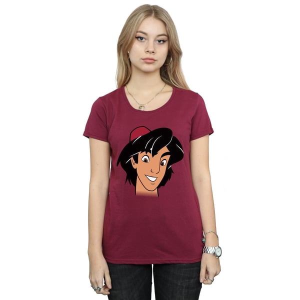Disney Womens/Ladies Aladdin Headshot Cotton T-Shirt