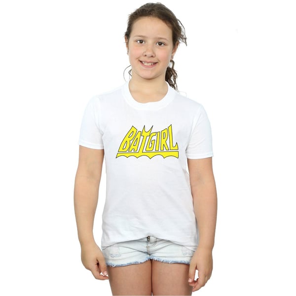 DC Comics Girls Batgirl Logo Cotton T-Shirt