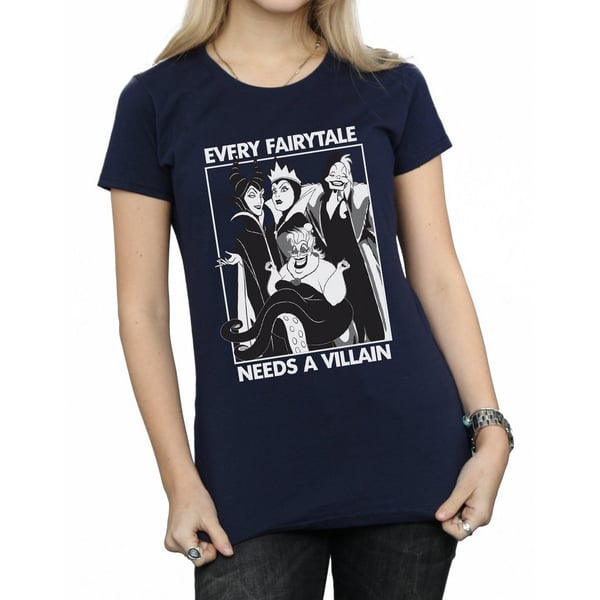 Disney Girls Every Fairy Tale Needs A Villain Cotton T-Shirt