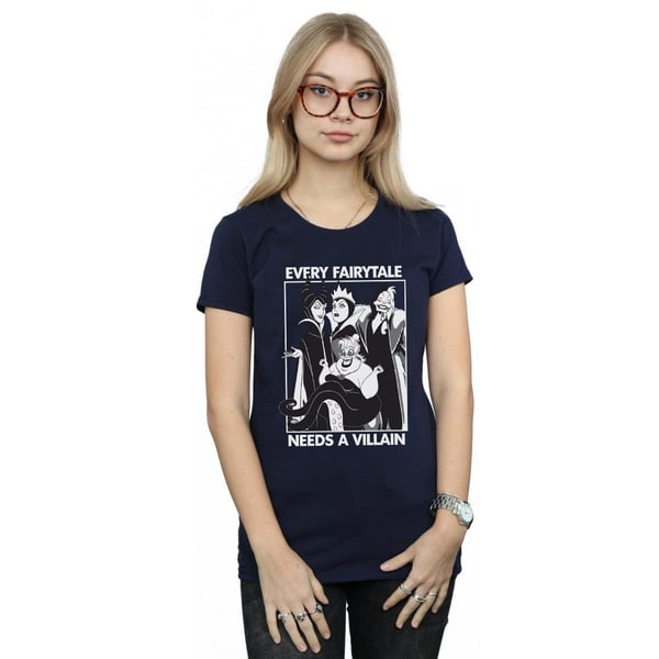 Disney Girls Every Fairy Tale Needs A Villain Cotton T-Shirt