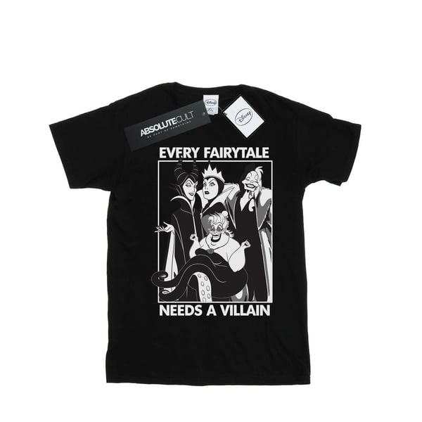 Disney Girls Every Fairy Tale Needs A Villain Cotton T-Shirt