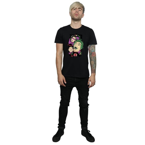 DC Comics Mens Batman TV Series Rogues Gallery T-Shirt