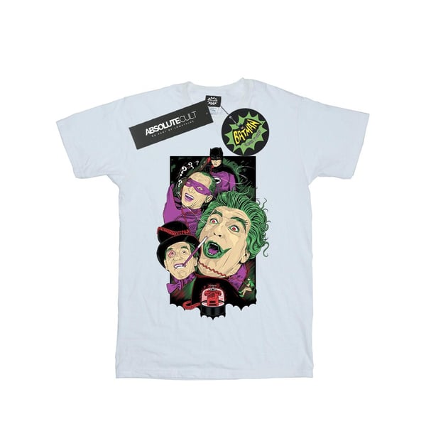 DC Comics Mens Batman TV Series Rogues Gallery T-Shirt