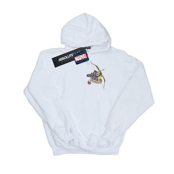 Marvel Mens Hawkeye Tattoo Breast Print Hoodie