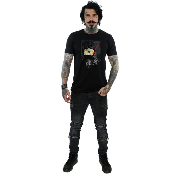 DC Comics Mens Batman TV Series Signature T-Shirt