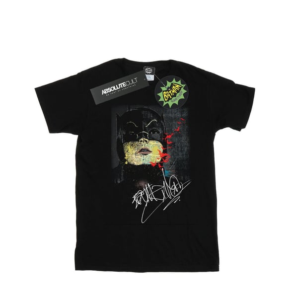 DC Comics Herr Batman TV-serie Signatur T-shirt