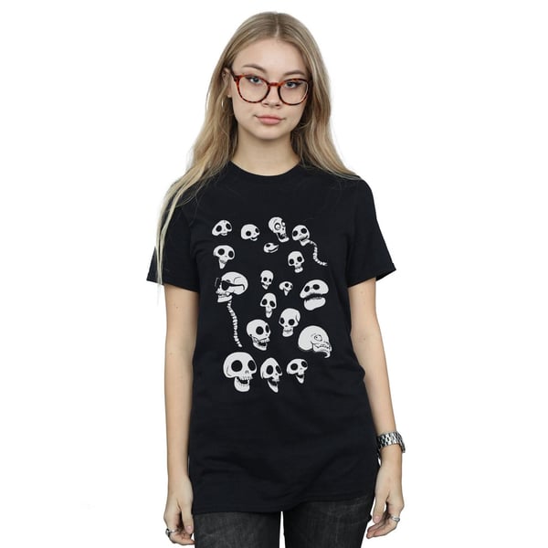 Corpse Bride Womens/Ladies Afterlife Skulls Cotton Boyfriend T-Shirt