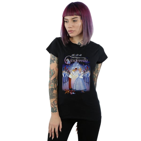 Disney Womens/Ladies Cinderella Collage Poster Cotton T-Shirt