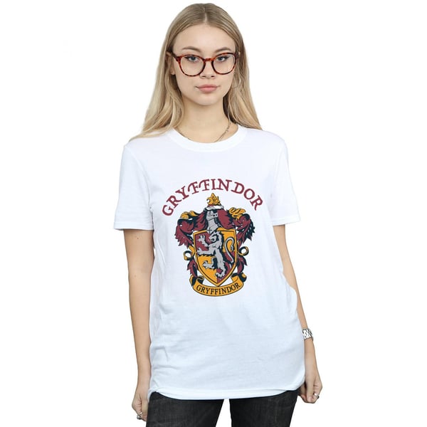 Harry Potter Womens/Ladies Gryffindor Cotton Boyfriend T-Shirt