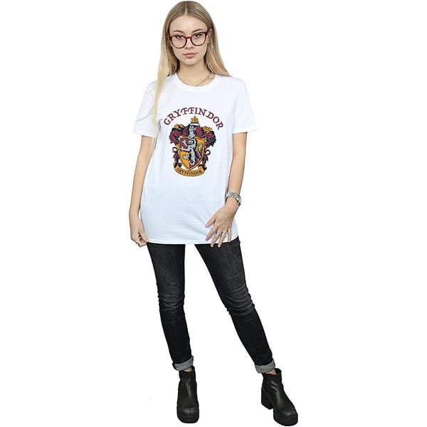 Harry Potter Womens/Ladies Gryffindor Cotton Boyfriend T-Shirt