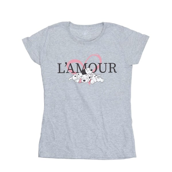 Disney Dam 101 Dalmatiner L'Amour T-shirt i bomull