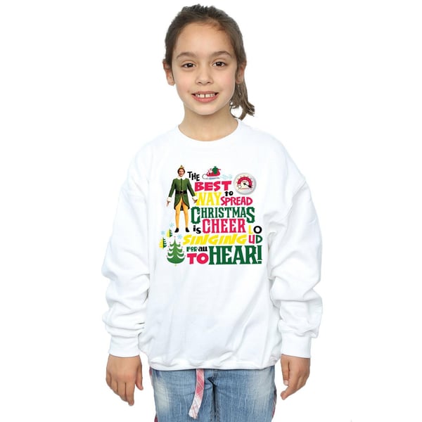 Elf Girls Christmas Cheer Sweatshirt