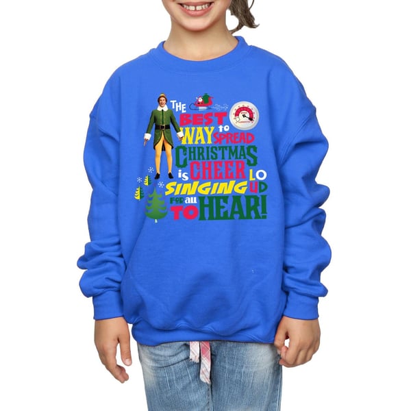 Elf Girls Christmas Cheer Sweatshirt
