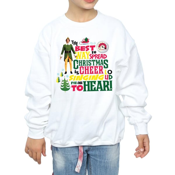 Elf Girls Christmas Cheer Sweatshirt