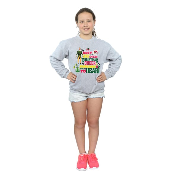 Elf Girls Christmas Cheer Sweatshirt