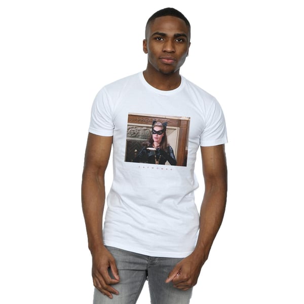 DC Comics Mens Batman TV Series Catwoman Photo T-Shirt