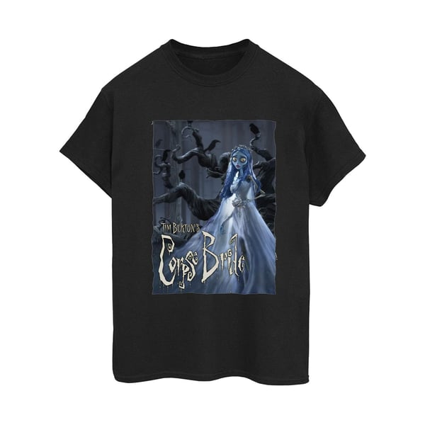 Corpse Bride Womens/Ladies Wedding Gown Poster Cotton Boyfriend T-Shirt