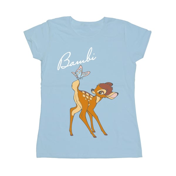 Disney Dam/Dam Bambi Fjäril Svans T-shirt i Bomull