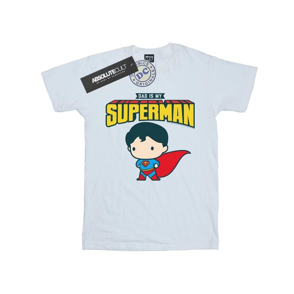 DC Comics Girls Superman My Dad Is My Hero Cotton T-Shirt