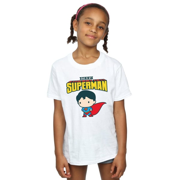 DC Comics Girls Superman My Dad Is My Hero Cotton T-Shirt