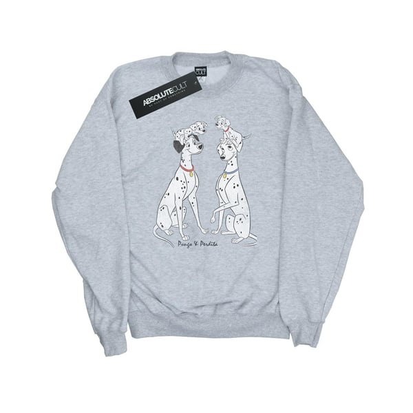 Disney Mens 101 Dalmatians Classic Pongo And Perdita Sweatshirt