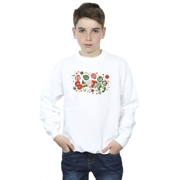 Elf Boys Santa Fa La La Sweatshirt