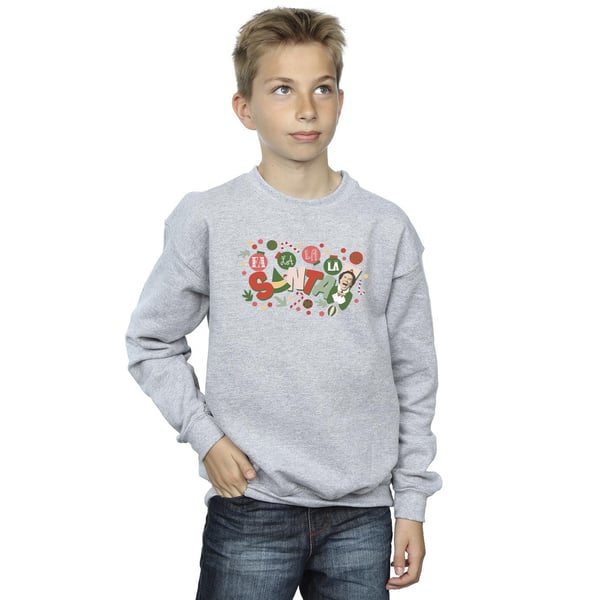 Elf Boys Santa Fa La La Sweatshirt