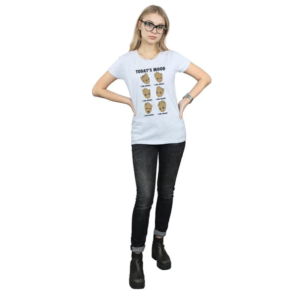 Guardians Of The Galaxy Womens/Ladies Today´s Mood Baby Groot T-Shirt