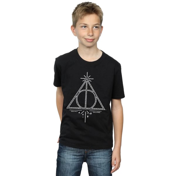 Harry Potter Boys Deathly Hallows Cotton T-Shirt