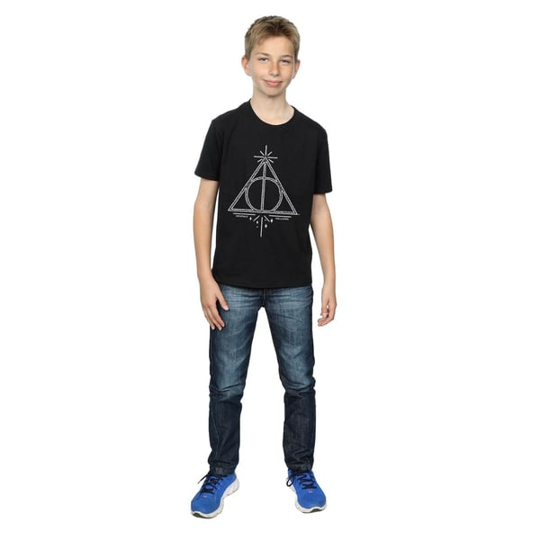 Harry Potter Boys Deathly Hallows Cotton T-Shirt