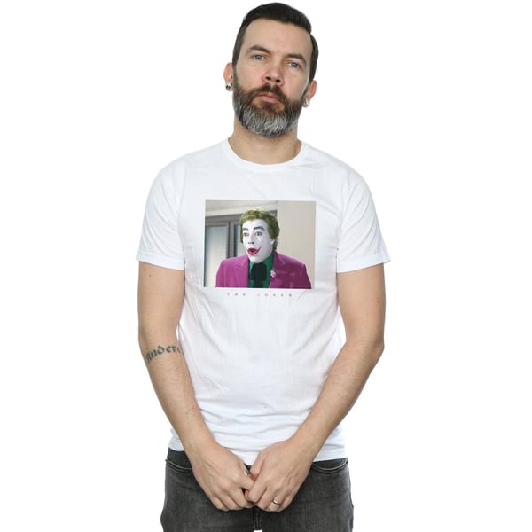 DC Comics Mens Batman TV Series Joker Photograph T-Shirt