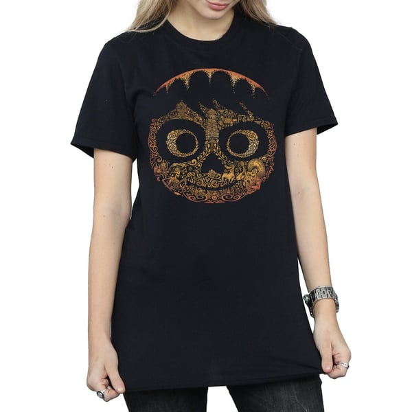 Disney Womens/Ladies Coco Miguel Face Cotton Boyfriend T-Shirt