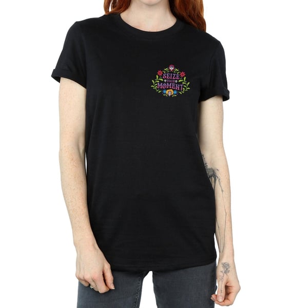 Disney Womens/Ladies Coco Seize Your Moment Cotton Boyfriend T-Shirt