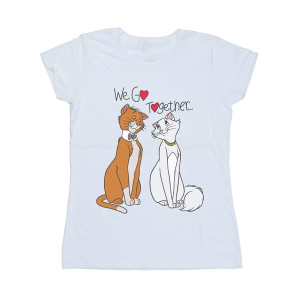 Disney Womens/Ladies The Aristocats We Go Together Cotton T-Shirt