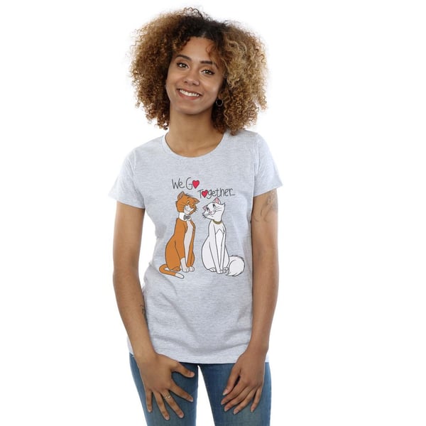 Disney Womens/Ladies The Aristocats We Go Together Cotton T-Shirt