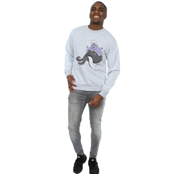 Disney Mens The Little Mermaid Classic Ursula Sweatshirt