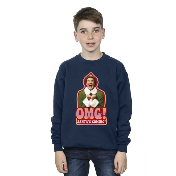 Elf Boys Santa´s Coming Sweatshirt