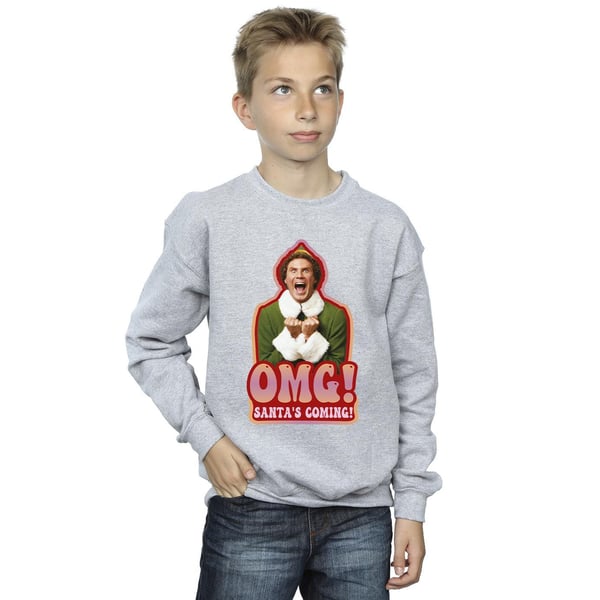 Elf Boys Santa´s Coming Sweatshirt