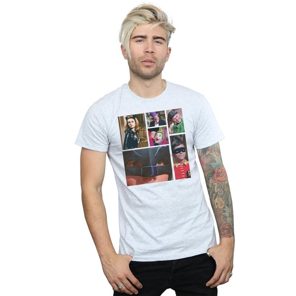DC Comics Mens Batman TV Series Class Photo T-Shirt