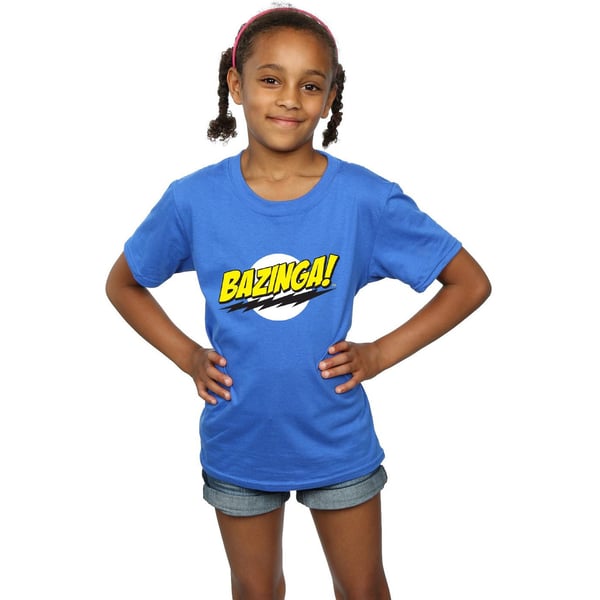 The Big Bang Theory Girls Bazinga Cotton T-Shirt