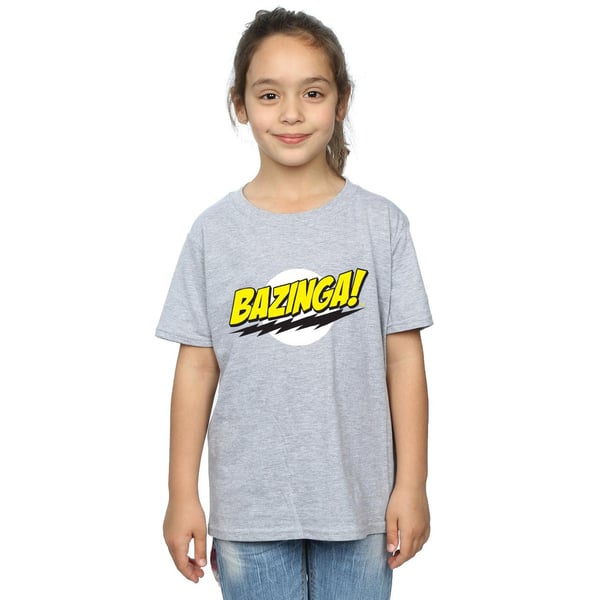The Big Bang Theory Girls Bazinga Cotton T-Shirt